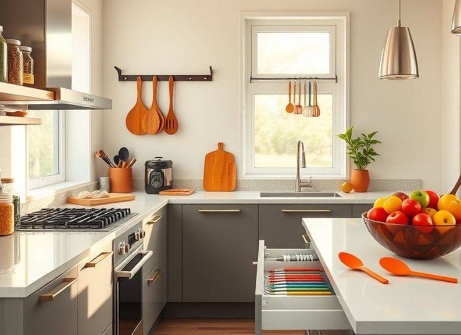 Create Zones for Daily Kitchen Tasks