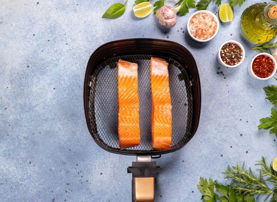 Preparing The Air Fryer Basket