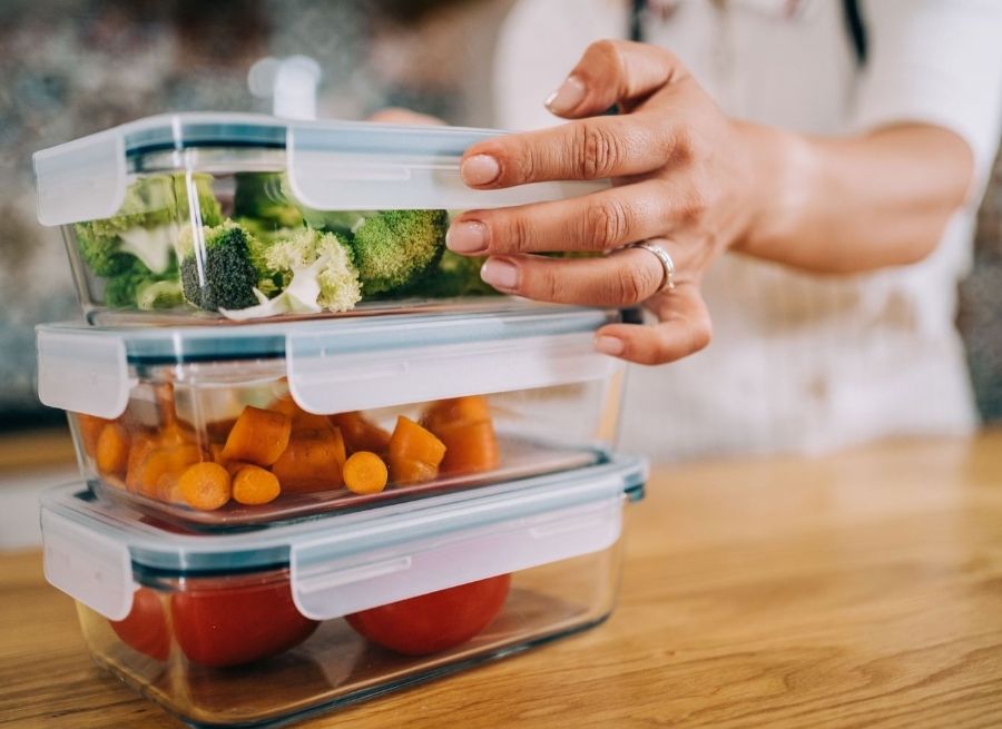 Use Clear Food Storage Containers