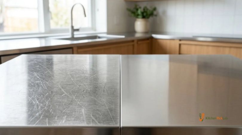 can you fix scratches on stainless steel