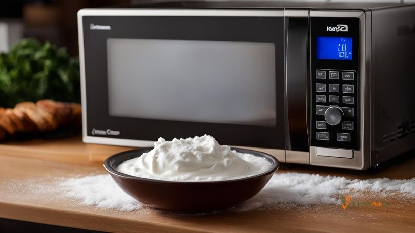 can you heat up sour cream in the microwave