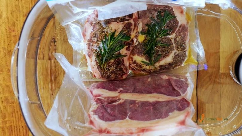 can you sous vide frozen steak